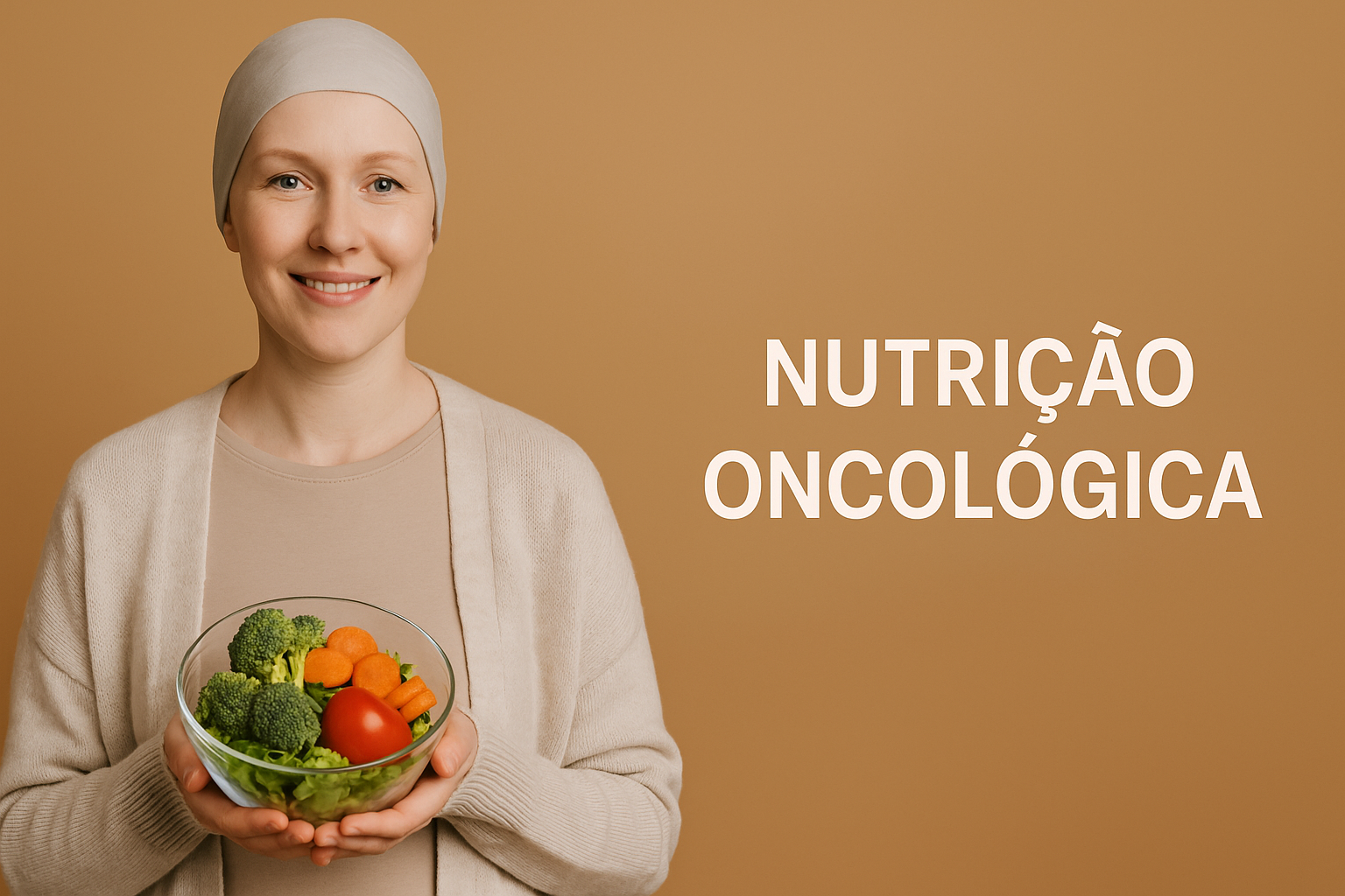 Paciente recebendo orientação nutricional oncológica